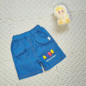 Kids Soft Denim Ice Cream Print Shorts Boy Jean shorts toddlers casual short pants boys fashion bottoms baby shorts C112