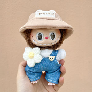 Leiao UT【🔥Brue Ready🔥】(Boneka tidak termasuk)👚17cm Cute Mini Plush Baju DollS Clothes Outfit Accessories For Korea Kpop Exo Labubu Idol Dolls Cheongsam Suit Clothing DIY Kid Christmas Gift