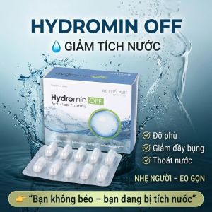 Viên Uống Giảm Cân Giảm Tích Nước Phù Nề Hydromin OFF Activlab Pharma – Hộp 30 Viên