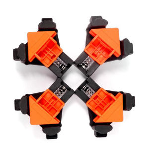 4 Pcs Clamp Corner Frame 90 Derajat Klem Sudut Siku Penjepit Alat Menjepit Kayu Kaca Woodworking Right Angle Clip