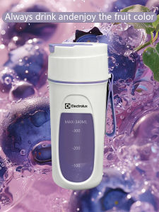 Electrolux 340ML Juice Blender Wireless Portable Blender Electric Multifunction Juicer Fruit Juicer Mini Juice Blender 榨汁机