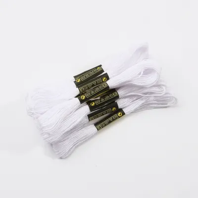 10pcs/Bag Multicolor Cross Stitch Thread Floss Cross Stitch Cotton Sewing Skeins Embroidery Thread Floss Kit DIY Cotton Sewing Accesories