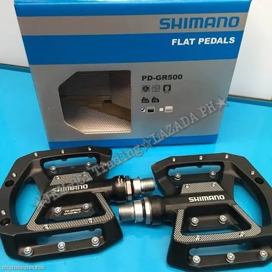 SHIMANO PD-GR500 Flat Flat Pedal MTB/Trail/Enduro/BMX bicycle