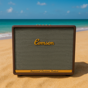 ลำโพงบลูทูธ  สวยเรียบหรู ดูแพง ดูดีมีสไตล์ พกพาไปได้ทุกที่ น้ำหนักเบา ชาร์จไฟอยู่ได้ มากกว่า18 ชั่วโมง รับประกันฟรี 1 ปีเต็ม!