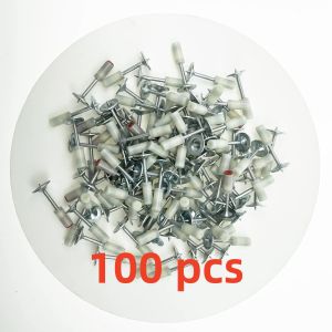 100PCS Steel Nail Gun Mini Rivet Gun Bullet Nail Gun Concrete Fire Nail Gun Round Nails