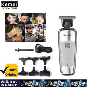 Kemei KM-5089 Mini Hair Clipper Professional Hair Cut Machine Trimmer Portable Barber Shaver Razor Bald Head 0mm