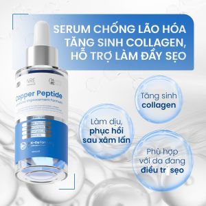 Serum MD CARE Copper Peptide Serum Chống Lão Hóa MD Care Kích Thích Tăng Sinh Collagen Làm Đầy Sẹo 30ml - DuocmyphamDrAn