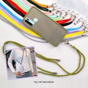 1 Pcs Gantungan Tali Hp Macaron Gantungan Hp Polos Universal Cocok Semua Type Hp