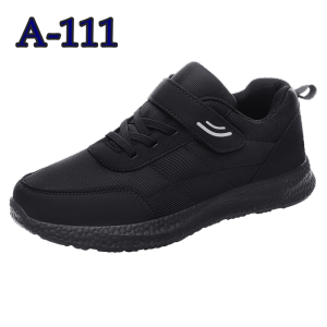 รองเท้าผ้าใบผู้หญิง สีดำล้วน รองเท้าเพื่อสุขภาพ สวมใส่ออกกำลังกาย ยืน เดิน น้ำหนักเบา สวมใส่ง่าย มีหลายแบบ ไซส์ 36 - 43