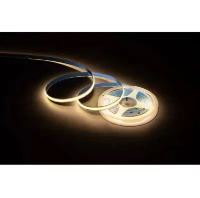 Led Strip COB DC 12volt 5 meter 300led / Lampu Strip Light COB Warmwhite IP33