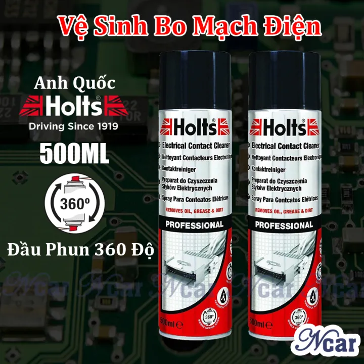 Xịt Vệ Sinh Bo Mạch Điện Tử HOLTS Nhập Khẩu ANH QUỐC 500ML - Chai Dung ...