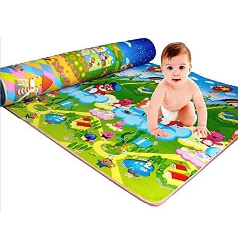 JF Soft Foldable Baby Play Mat Foam Playmat Crawling Pad /Toddler Playing  Beach Pad-Z605