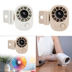 GAOSU ที่มีประสิทธิภาพสูง พัดคลิปเอว USB ชาร์จได้ น้ำหนักเบามาก พัดเสื้อเชิ้ตอเนกประสงค์ มัลติฟังก์ชั่ ใช้งานได้หลากหลาย พัดลมสายพานพัดลมตั้งโต๊ะ ฟาร์มห้องนอนกลางแจ้ง