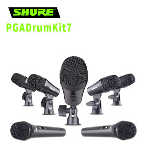 SHURE PGA DrumKit7 series ไมโครโฟนเครื่องดนตรี ใหม่ชูดรัมปิคอัพเครื่องดนตรีสะพานหินออกแบบมา ประสิทธิภาพสูงสุด
