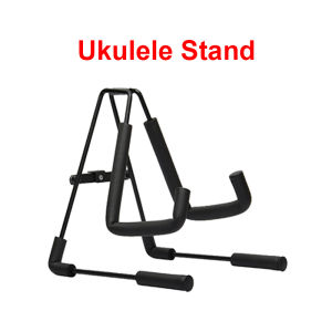 Foldable Ukulele Stand Holder Portable Stand for 21 23 26 Inch 寸 Soprano Concert Tenor | Ukelele Gitar Stand Holder Original Murah 烏克麗麗乌克丽丽