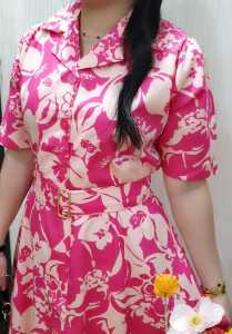 JESS Midi Dress Katun Poplin - Dress Wanita Free Belt - Dress Korea - Dress Kasual - Gaun Wanita - Dress Pesta - Dress Formal