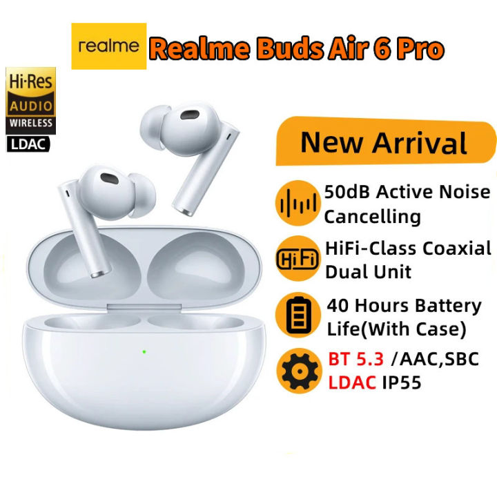 Realme Buds Air Pro True Wireless Earphone 50dB Active Noise