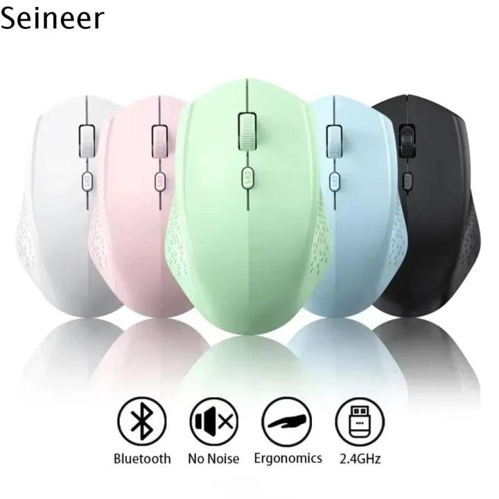 Mouse Verticale Ergonomico Acer Wireless 2.4 GHz, 3 DPI Regolabili, Ricaricabile, Nero
