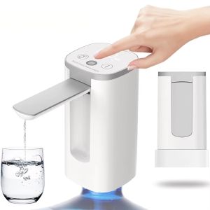BAGUO(霸果) Foldable Water Bottle Pump Automatic LED Display Water Dispenser Wine Decanter Rechargeable Quantitative Wine Dispenser Drinking