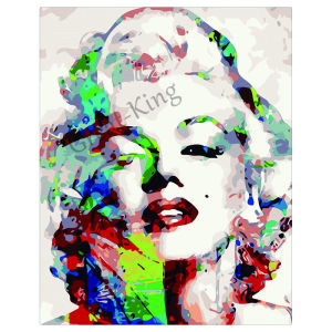 Great-King DIY Painting by Number kid for adult Flower feast girls collection paint by number on canvas home Living decoration Unique Gift 【40x50cm】