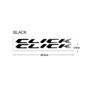 2pcs 3D Click 125i 150i Emblem Letter Decoration for Honda Motorcycle