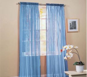 【Free Shipping】100x200cm White Tulle Sheer Window Curtains for Living Room Bedroom Modern Organza Curtains Fabric Drapes Pole Type