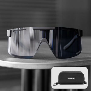 Santic แว่นตาปั่นจักรยาน สำหรับผู้ชายผู้หญิงอัจฉริยะเปลี่ยนสีสายตาสั้นจักรยานโพลาไรซ์แว่นตากันแดดกีฬาแว่นตา