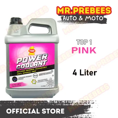 TOP 1 Coolant Pink 4L Ready To Use