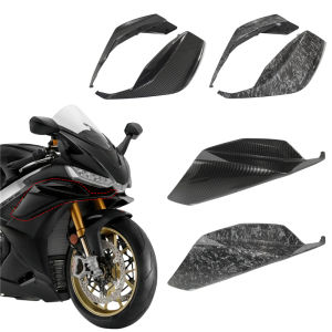 Motorbike For Aprilia RSV4 Factory 2021 2022 2023 2024 Front Spoiler Under Fairing Cover Panel Wing Replace Part