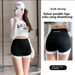 Women High Waist Yoga Shorts Under The Skirt Spandex Seamless Panties Breathable Boxer Briefs Cycling Shorts