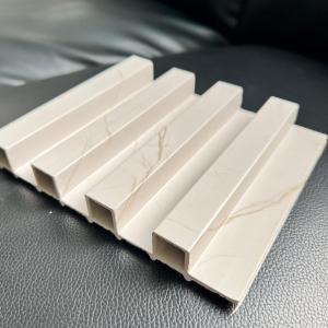 HT Wood Panel WPC Aestetic Wall Panel PVC Motif Kayu Dinding Kisi Kisi Kayu Dekorasi Tembok