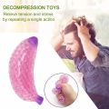 MLS Novelty Kids Vent Decompression Toys Anxiety Toy Scented Bead Fidget Toys Mini Ball Toy Stress Reliever Simulation Fruit Banana Sensory Toy. 