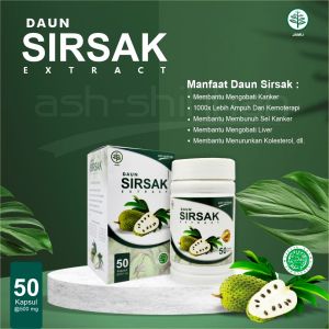 Kapsul daun sirsak inayah herbal kanker dan penyakit dalam KAPSUL DAUN SIRSAK ASIHAH SIRSAK ASH SHIHHAH
