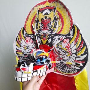 Mainan Barongan Anak Jumbo Caplokan Bujang Ganongan | Barong Reog Ponorogo Asli | Mainan Tradisional Murah