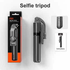 ACTUAL Selfie Stick Tripod with Detachable Wireless Remote 4 in 1 Extendable Portable Selfie Stick & Phone Tripod