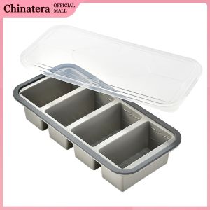 Large Ice Cube Tray Food Storage Container Mould Freeze Preservation Mould Home Kitchen Tools