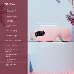 SG【Ready Stock】Intense Microcurrent Eye Masks for Dark Circles and Puffiness Nanoscale Steam Eye Spa Graphene Heating Child-Safe Design