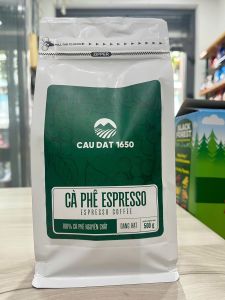 Date 03/28 Cà Phê Espresso Hạt Cầu Đất Túi 500gr