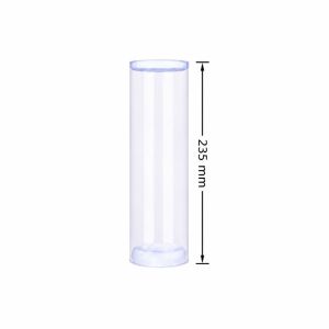 GOFIDIN Acrylic Badminton Ball Holder Compact Design Transparent Carrier Case Portable Convenient Storage Container Training
