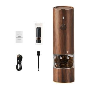 Electric Rechargeable Peppers Grinder Adjustable Coarseness Mill Sea Salt Grinding Mechanism Kitchen Gadget