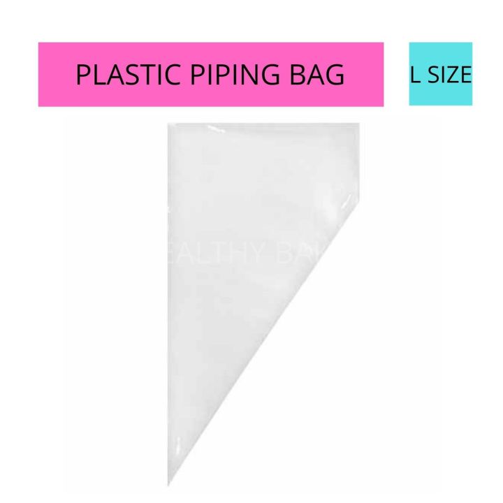Reuseable Plastic Piping Bag L Size / 1 PCS ready stock Lazada