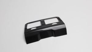 Cornerr Carbon Fiber Car Interior Back Air Vent Outlet Frame Cover Trim Accessories For BMW 5 Series i5 M60 G60 530 G68 530Li 2024 2025 7P3H9
