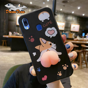 Phone Case New Design Reduce Pressure Toy Comics Crayon Shinchan Shinnosuke Corgi Softcase Silicone TPU Anti-drop Casing Cover for Boy Girl For VIVO Y97 Y1S Y91C  Y91 Y93 Y95 1814 1815 1929 1816 1817 1820 1811 1807