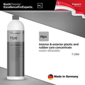 Koch-Chemie Hydro Plast Care 1 Litre -Car Care Water Dilutable Plastic Rubber Protectant Concentrate