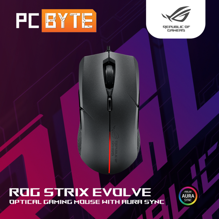 ASUS ROG STRIX EVOLVE Gaming Mouse Lazada