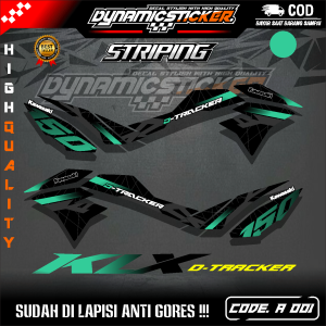 (COD) STICKER MOTOR KEREN STRIPING KAWASAKI DTRACKER150 SE Variasi Original-Sticker Variasi Kawasaki DTracker 001