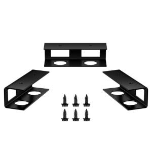 Durable Metal Laptop Holder Sturdy Under Desk Table Mount Space Saving Design for Laptop Keyboard Long lasting