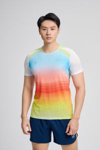 Áo Thun TShirt thể thao nam chạy bộ leo núi chạy trail Running AirFlow Exdry Gradientsiêu nhẹ nhanh khô thoáng khí Coolmate
