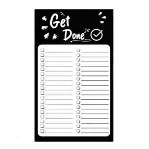 Magnetic To Do List Notepad Daily Checklist Goals Reminders Notes Motivational Organizer Stationery for Student Teacher