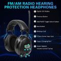 Noise Reduction Earmuffs, Ear Protection Headphones,NRR 28dB Soundproof Safety Ear Muffs for Shooting. 